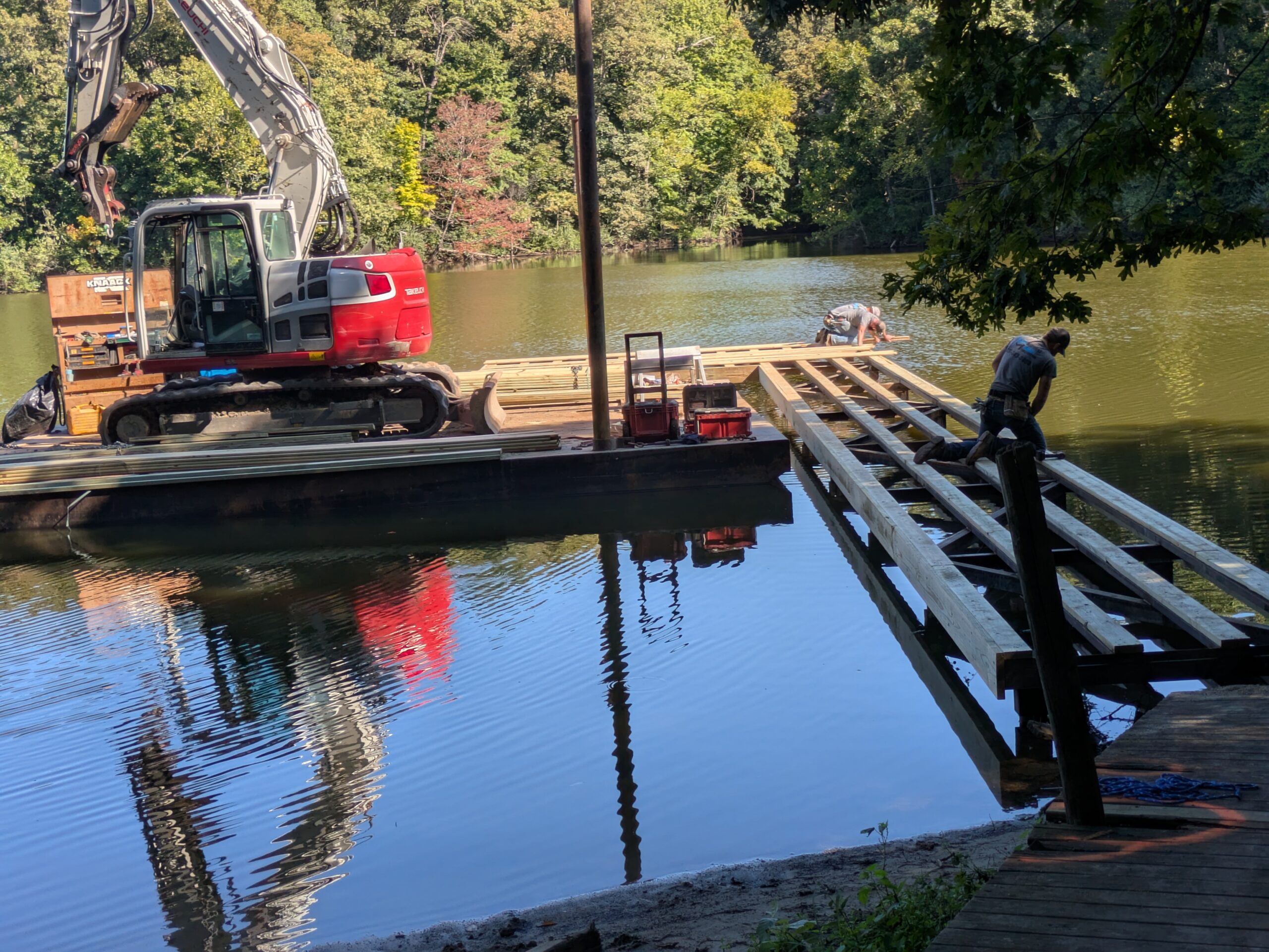 New Dock Nearing Completion